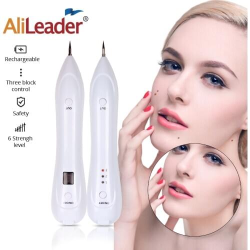 Spot Mole Remover Electric Laser Face Wart Skin Tag Tattoo Removal Pen Black Dots Freckle Removal Machine Face Skin Care Tools