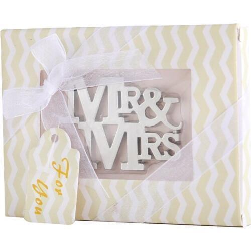 Zinc Alloy MR & MRS Beer Bottle Opener Creative Wedding Small Gifts Party Favors Fast Shipping WB718