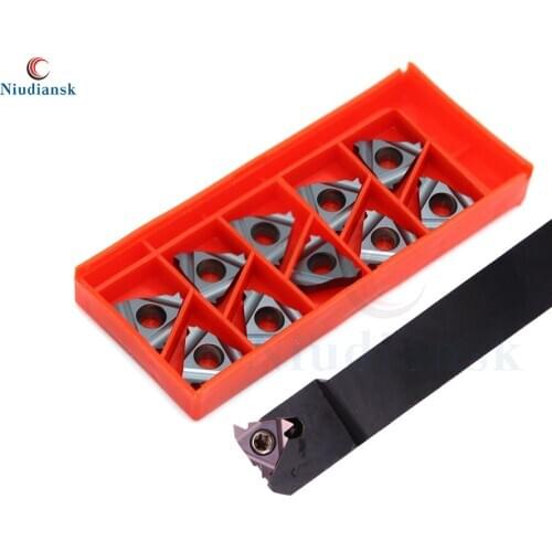 1pc SEL2020K16 SEL1212H SEL1616H SEL2525M Thread Turning Tool Holder 10pcs 16IR 0.5 1.0 1.5 2.0ISO High Quality Carbide Inserts