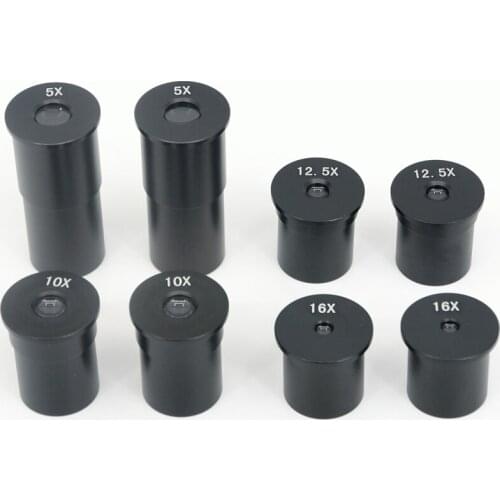 FYSCOPE 2 Piece Wide Angle Huygens 5X Eyepieces 23.2MM Dia for Biological Microscope Eyepieces Lens