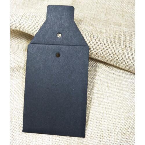 Custom paper button bag, clothing tags for button, gold color, small paper bag for clothing accessories