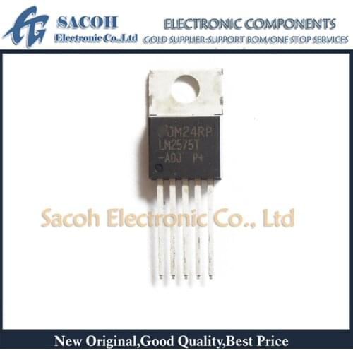 New Original 10PCS/Lot LM2575T-ADJ LM2575-ADJ or LM2575T-3.3 or LM2575T-5.0 LM2575T-12 TO-220 1A Adjustable Voltage Regulator
