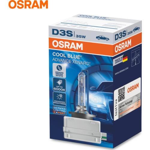 OSRAM COOL BLUE ADVANCE 35W 6000K D1S D2S D3S D4S 66140 66240 66340 66440 CBA Xenon Mega Pure White Headlight Auto Bulb