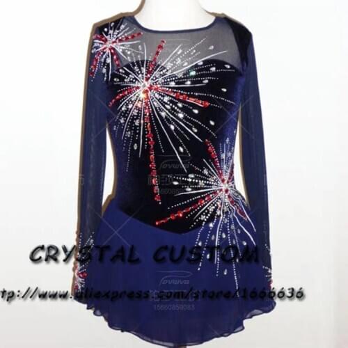 Sales Figure Skating Dress New Brand Ice Skating Dresses Custom-made For Competition DR4893