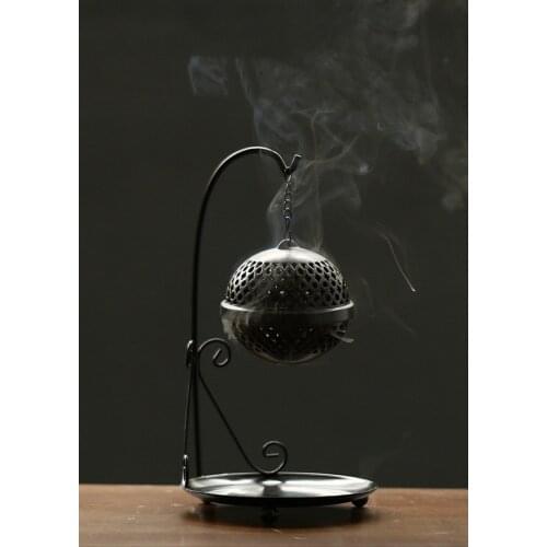 Iron art/ Steel/ Tibet / folk Tea play tea teakettle Iron art Censer burner incense holder Hanging incense burner backflow water