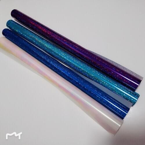 South Korea Quality PET Laser Heat Transfer Vinyl Press Film Free Ship 4PCSx(50CMX100CM)