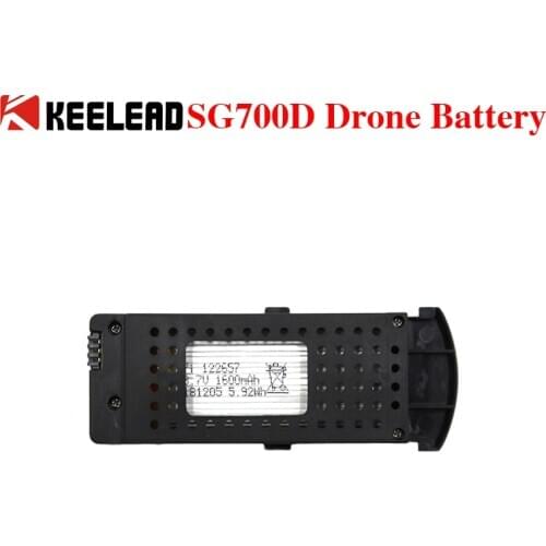 SG700D Drone Battery,Quadcopter Spare parts,3.7V 1600mah Li-po Battery for SG700D Dual Camera drone 4K dron