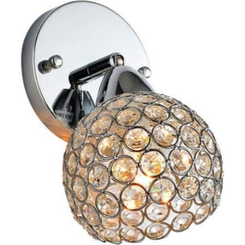 Modern Crystal Wall Lamp Sconce K9 G9 Bed room Stairs Aisle chandelier wall light fixture shade for Home Decor Luminaire WF10901