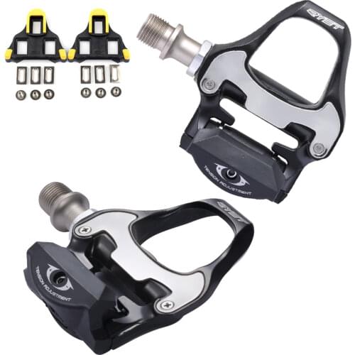 SPD-SL Cycling Road Bike Bicycle Self-locking Pedals Ultralight Aluminum Alloy 2 Sealed Bearing Bicycle Pedal Bike Part