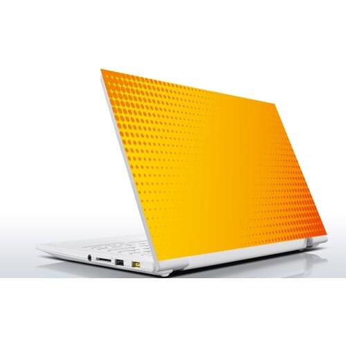 Sticker Master stylish set yellow universal laptop skin for 13 14 15 15.6 16 17 19 "inc notebook decal for mac, dell, Acer, HP, Toshiba