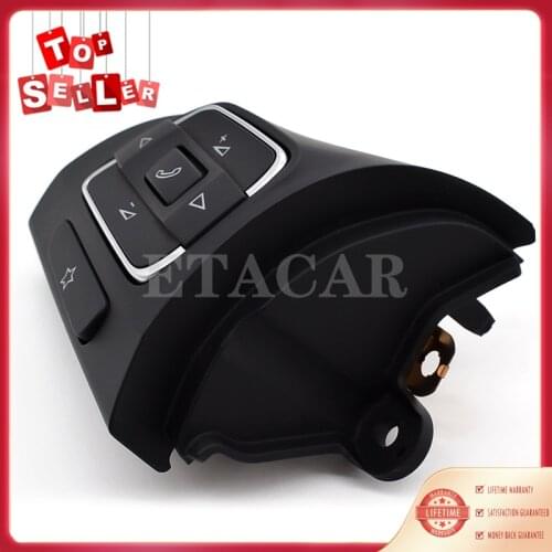 1pc High Quality Left/Right Side MF Steering Wheel Control Button 5C0-959-537-A 5C0959537A Fits For VW Jetta Golf MK6 MKVI