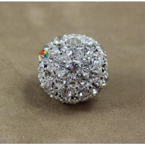 10PCS 30mm Bling Rhinestone Cane Topper crystal ball beads For DIY Browband Jewelries Findings Wedding Party Prom decoration