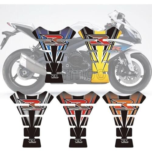 3D Resin Gel Motorcycle Accessories Tank Pad Sticker Protector Decal Emblem Case For Suzuki GSXR600 GSXR750 1000