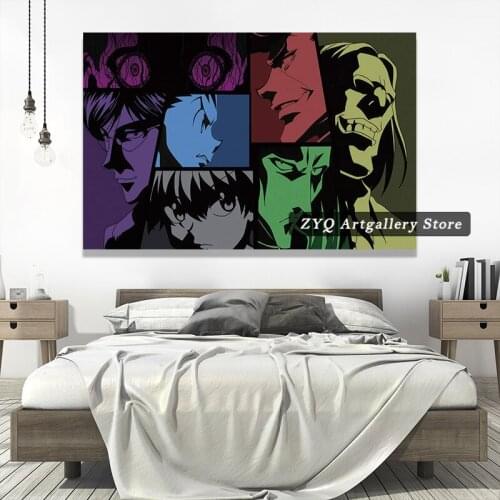 Anime Posters Home Decor Living Room HD Print Pictures Modular Wall Art Canvas Painting Hunter X Hunter Poster Art Decoration Gi
