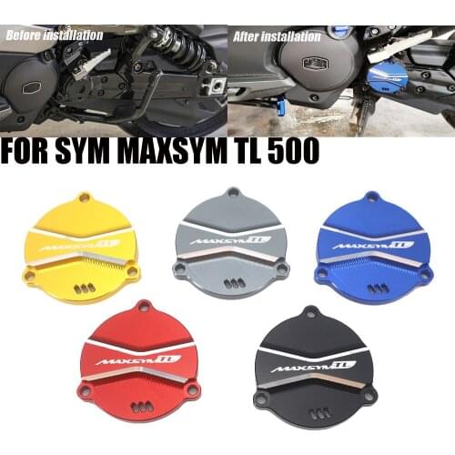 Motorcycle FOR SYM MAXSYM TL 500 TL500 Decorative Cover Frame Front Drive Shaft Cover Guard 2020 TL 500