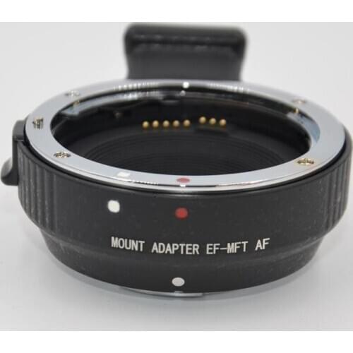 EF-MFT Auto Focus AF EF Lens to Micro M 4/3 M43 Adapter ring with chip for Panasonic G1 g6 G3 GH1 GF1 GF3 E-P1 E-PL3 camera