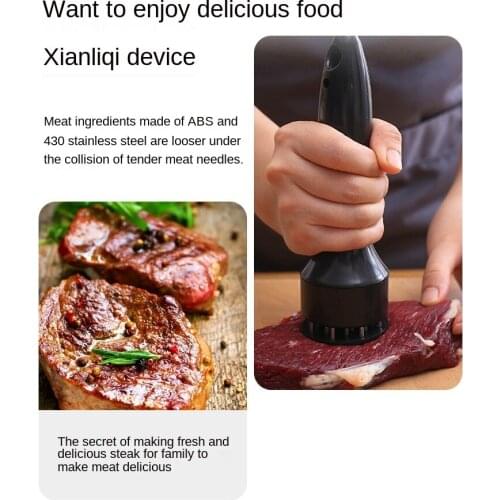 Stainless Steel Fast Loosening Needle, Meat Hammer, Beef Steak Tenderizer, Tendon Cutter Kitchen Accessories Steak Hammer