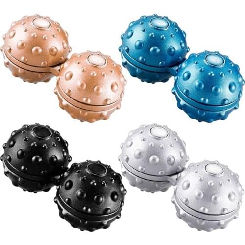 J60B Acupressure 2 in 1 Massage Ball Portable Acupuncture Point Massager Increases Concentration Sensory Toy