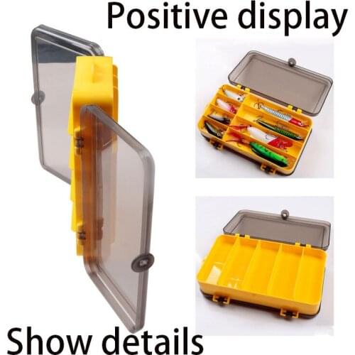 Fishing Tackle Box For Baits Plastic Lures Carp Accessories Portable Adjustable Storage High Strength Hook