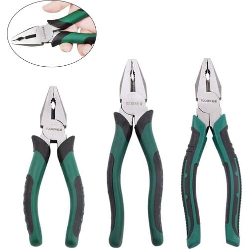 Multifunctional Electrician Pliers Needle Nose Pliers Wire Stripper Cable Cutter Terminal Crimping Hand Tools Hardware Tool