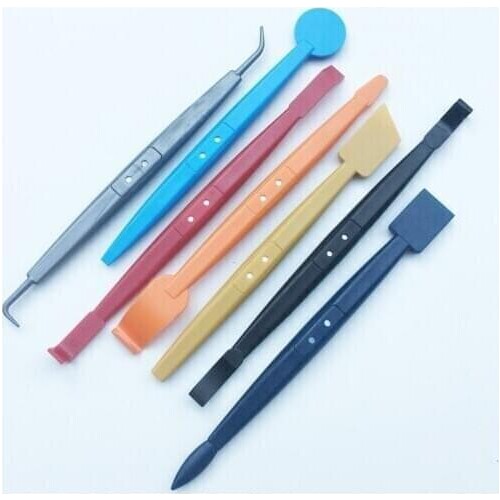 7PCS/Set Professional Car Wrap Vinyl Magnetic Squeegee Scraper Kit Carbon Fiber Film Sticker Car Wrapping Tool Window Tint Set