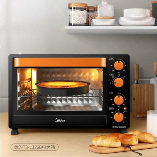 Midea 220V Household Multifunctional Electric Oven 35L Bread Baking Ovens Wood Fired Pizza Oven Bakery Oven
