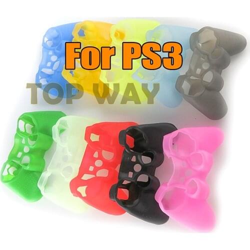 ChengChengDianWan for PS3 Controller Joystick Gel Rubber 10 Colors Silicone Case Protective Skin Cover Wrap Case