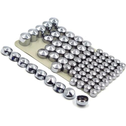 Aftermarket free shipping motorcycle parts Bolts Toppers Caps for Harley Davidson 1996-2006 Road King Twin Cam FLH Model CHROMED