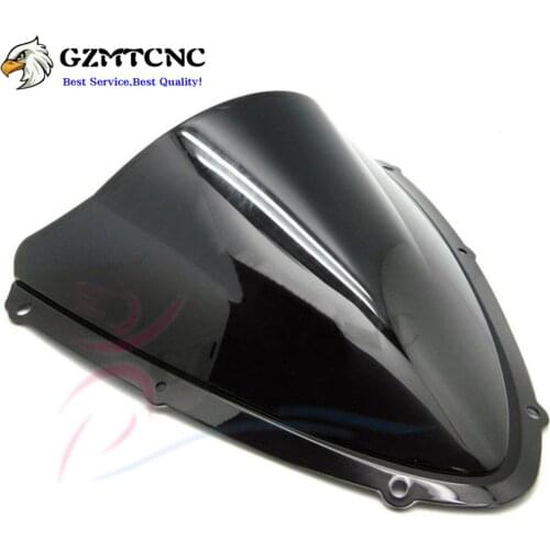 08-10 GSXR600 GSXR750 Motorcycle Double Bubble Windscreen Windshield for Suzuki GSX-R GSXR 600 750 K8 2008 2009 2010 Wind Screen