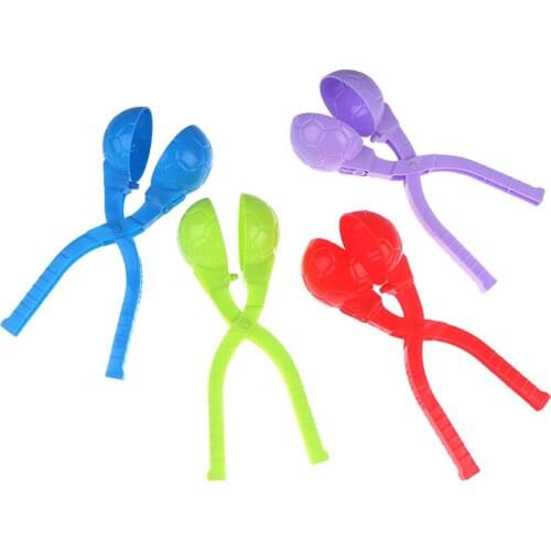 1pc Lovely Duck Shaped Snowball Clip Maker Clip Children Outdoor Winter Snow Sand Mold Tool Creative Outdoor Fun & Sports