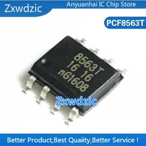 10PCS PCF8563T SOP8 PCF8563 SOP 8563 8563T SOP-8 SMD new and original IC Clock timing real-time clock