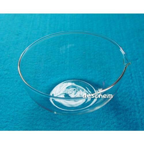 120mm,Glass Evaporating Dish,Flat Bottom,Lab Chemical Glassware,OD 12CM