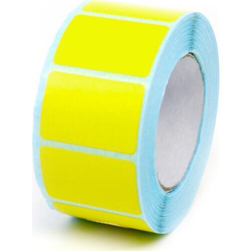 40*30mm Colorful DIY Writable Self-adhesive Paper Thermal Printing Paper 1500pcs/roll