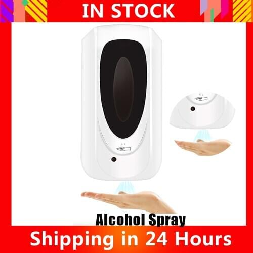 Automatic Soap Dispenser 1L Wall Mounted Touchless Soap Dispenser Automatic Alcohol Dispenser Gel Dispenser