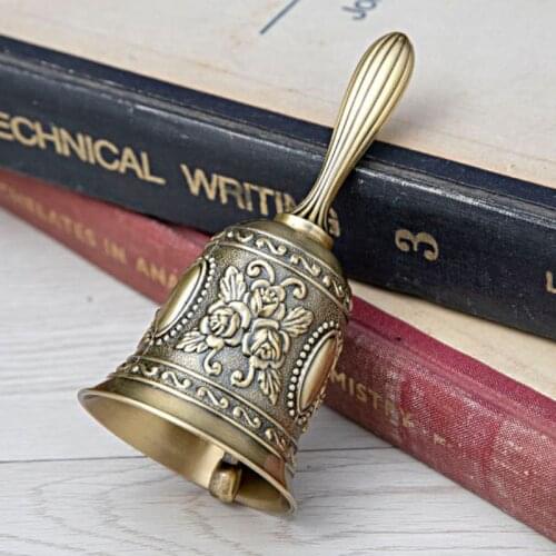 Zinc alloy bar, restaurant, bar bell, dish bell, table bell, Christmas hand bell, metal bell christmas decorations