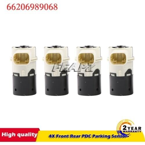 4X Front Rear PDC Parking Sensor For BMW E39 E46 E60 E61 E65 E66 E83 X3 3 5 7 66206989068