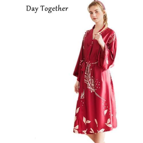 Day Together Women's Satin Robes