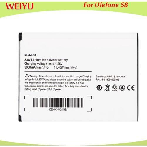 JRZ Ulefone S8 Pro Phone Batteries