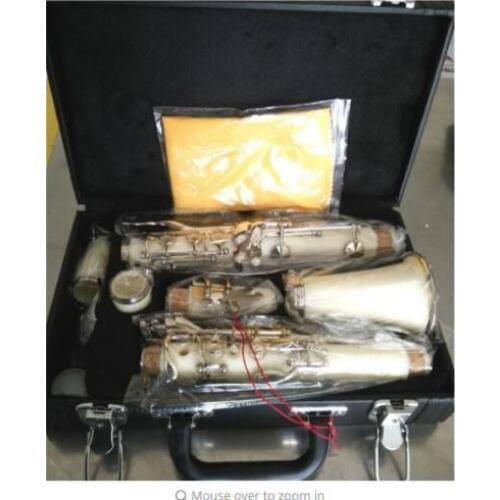1 piece clarinet white Double section 2 wind instruments B the clarinet 17 key