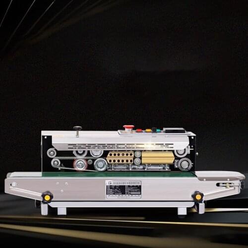 Continuous sealing machine film bag aluminum foil multifunctional food tea automatic packaging machine kraft paper commercial