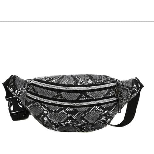 2021Fashion Fanny Pack Waist Bag New Belt Bag Women Waist Pack PU Chest bag