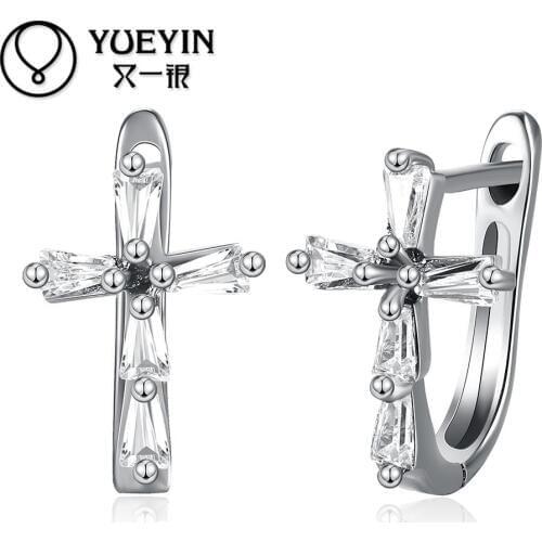 2016 New Arrival gold color earrings Engagement jewelry fashion earrings gift nausnice Jewelry supplier Romantic