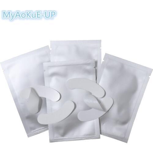 New Arrival Eye Pads Thin Patches Eyelash Extension Eyelashes Paper Patches 100pairs/lot (50 PACKS) Wholesale