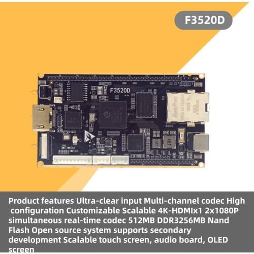 F3520D HiSilicon Single Channel Recording and Broadcasting Codec 1080P60 H265 HEVC Artifact Ultra-Clear Input Multi-channe