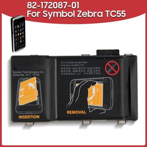 Original Replacement Battery 4410mAh 82-172087-01 For Symbol Zebra TC55 MC36A0 Symbol Scanner Battery