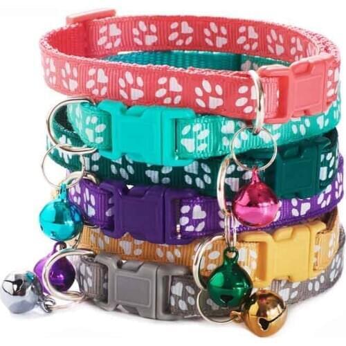 Collier Chaton Dog Collar Lead Collar For Cats Pet Collars & Leads Supplies Adjustable Buckle Small Dog Chihuahua Accessories