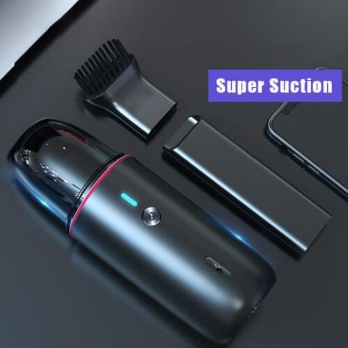 Portable Car Vacuum Cleaner Mini Handheld Auto Vacuum Cleaner with 5000Pa Powerful Suction For Home Car vacuum cleaner car