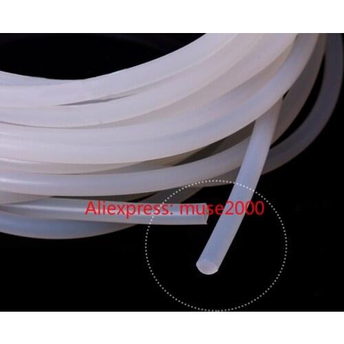 Round 1 1.5 2 2.5 3 3.5 4 4.5 5 5.5 6 7mm dia silicone rubber seal cord Oring high temperature thermostability seal strip white