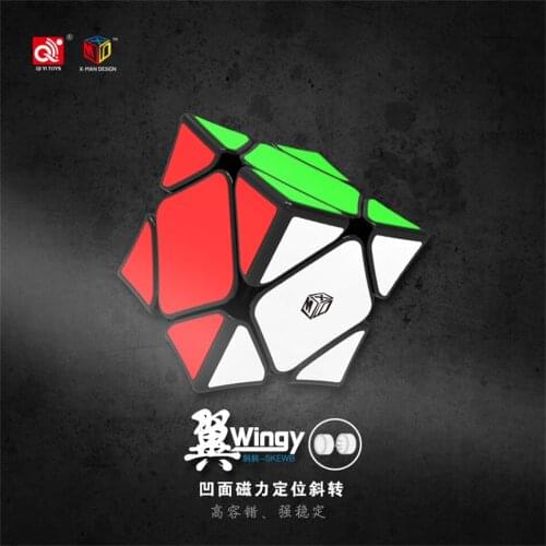 Qiyi Mofangge XMD Yi Skew Speed Cubo Magico Magnetic 3x3x3 Professional Toy For Adults Puzzles For kids Strange-shape 3x3 Cube