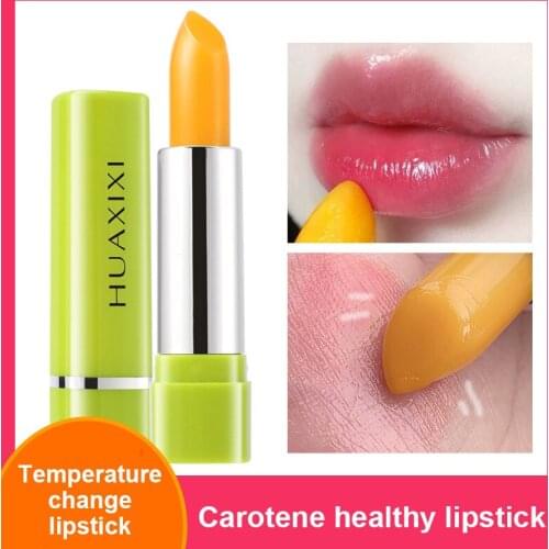 Aloe Vera Moisturizing Lip Balm Change Color Jelly Lipstick Plant Base Long Lasting Makeup Lipstick Lasting Lip Care TSLM1